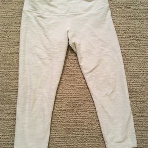 lululemon white “denim” wunder under